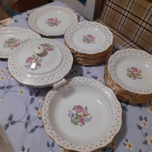 Serviciu de Masa francez - Vintage 12 Pers