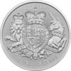 2 Pounds - Elizabeth II Royal Arms; 1 oz Fine Silver